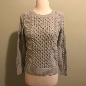 LL Bean Grey Sweater